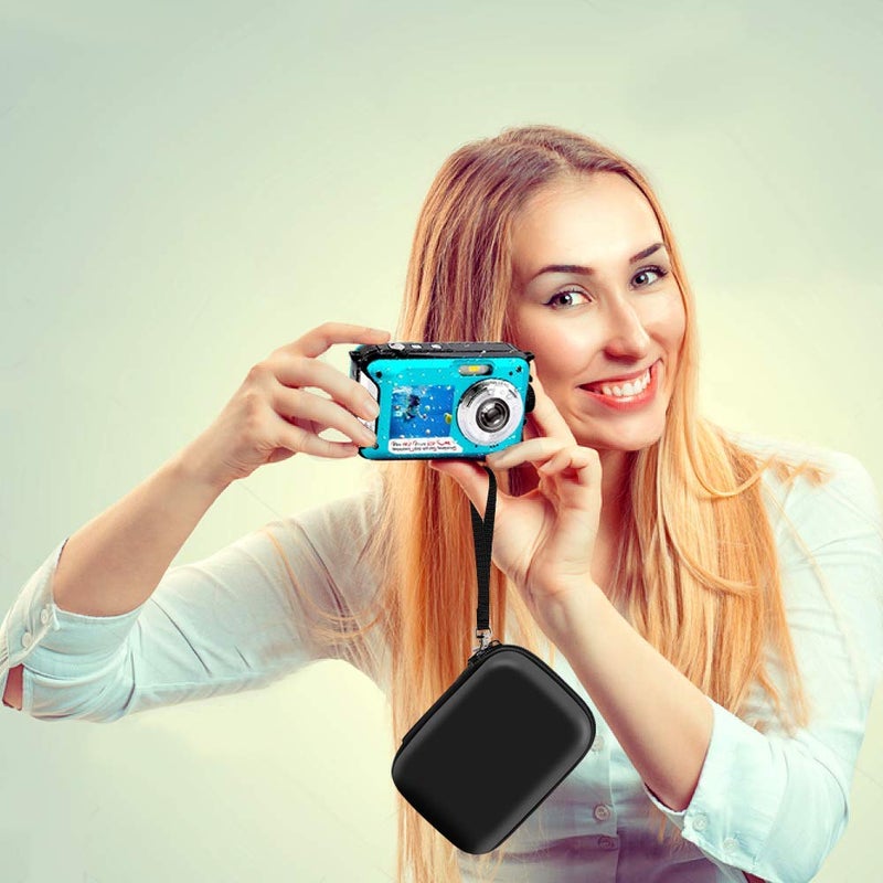 GWCASE حافظة كاميرا رقمية GWCASE متوافقة مع CAMKORY/لـ YISENCE/لـ VAHOIALD/لـ Kodak Pixpro/لـ Canon PowerShot ELPH 180 190/ لـ Sony DSCW800 DSCW830 كاميرا للأطفال (صندوق فقط) - Image 5